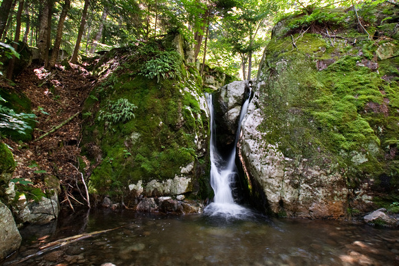 Waterfall, Cascade Brook, West River Trail