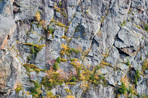 Cliffs over Lower Cascade Lake