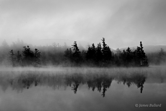 Morning Mist, Franklin Falls Pond