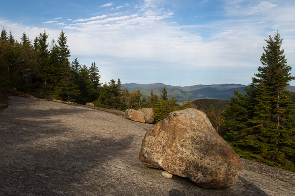 Balanced Rocks area on Pitchoff Mt.