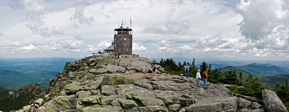 Whiteface Mt. Summit Panorama