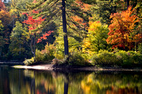 Autumn Morning, Mountain Pond